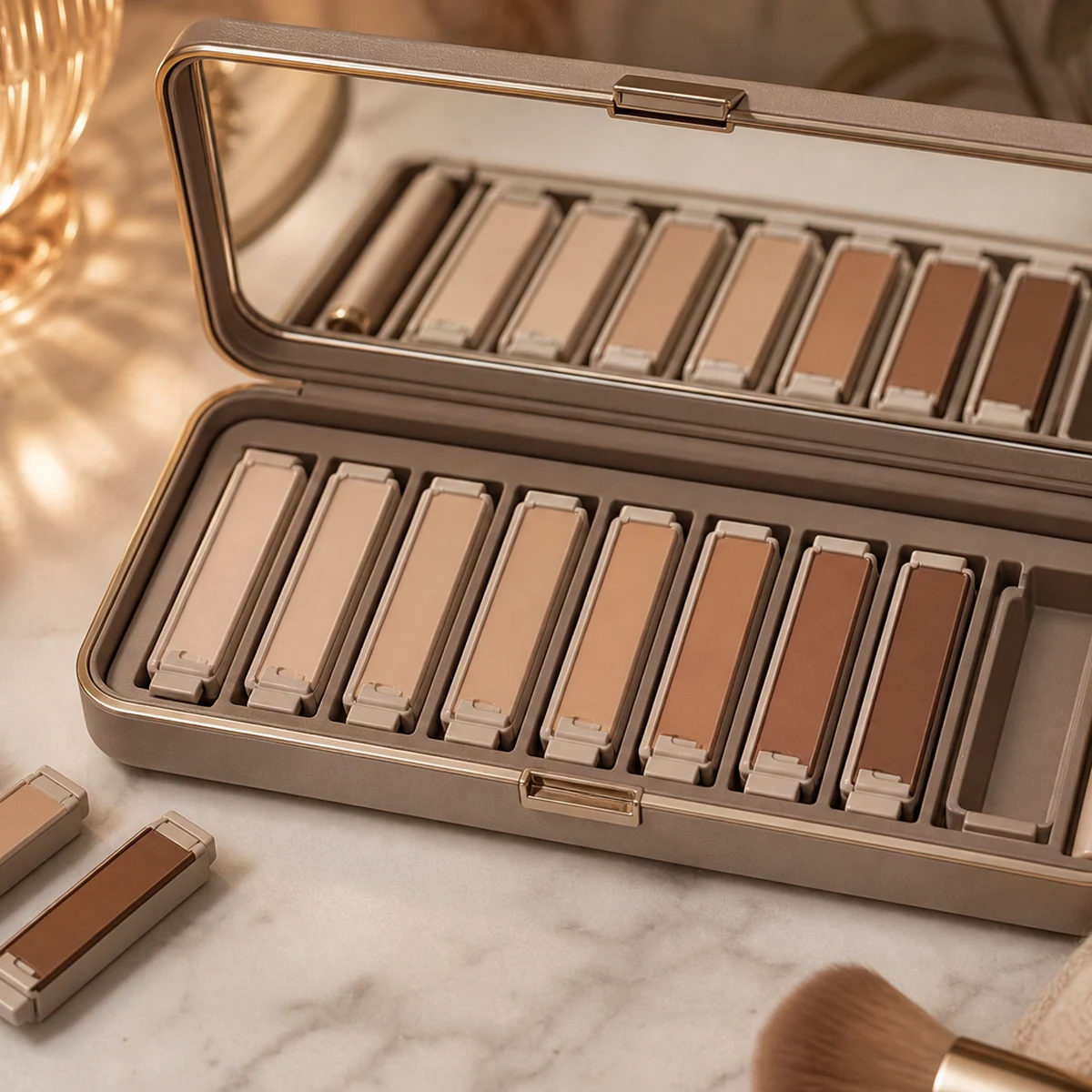 Le Pak Makeup Bag + Mirror - LUXE